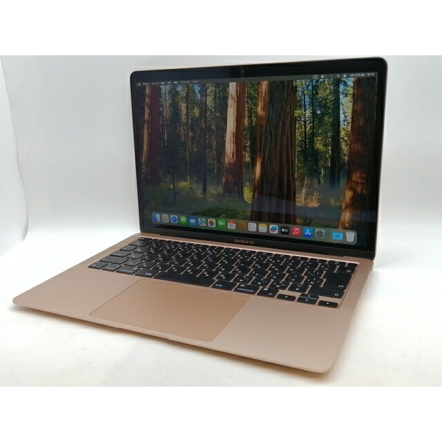 【中古】Apple MacBook Air 13インチ M1(CPU:8C/GPU:7C) 8GB/256GB ゴールド MGND3J/A (M1・2020)【津田沼】保証期間１ヶ月【ランクB】