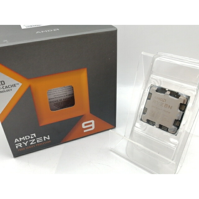 【中古】AMD Ryzen 9 7950X3D (4.2GHz/TC:5.7GHz) BOX AM5/16C/32T/L3 128MB/Radeon Graphics/TDP 120W【津田沼】引き受ける継続期間１週