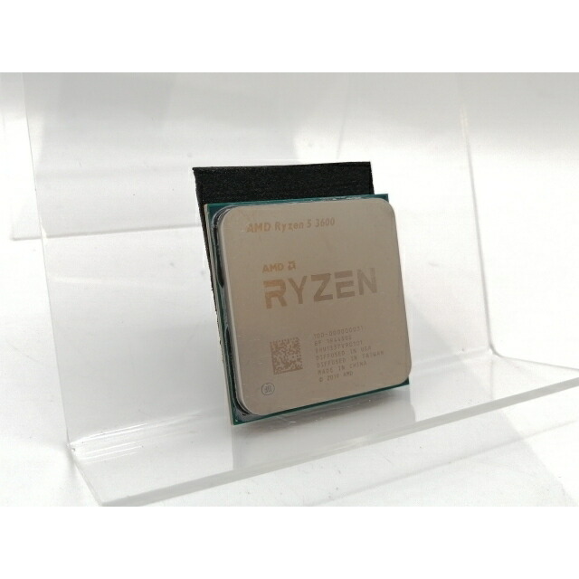 【中古】AMD Ryzen 5 3600XT (3.8GHz/TC:4.5GHz) bulk AM4/6C/12T/L3 32MB/TDP 95W【津田沼】引きうける継続期間１週