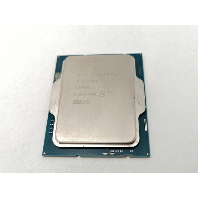 【中古】Intel Core i7-13700K(3.4GHz) Bulk LGA1700/16C(P:8C/E:8C)/24T/L3 30M/UHD 770/PBP125W【津田沼】引きうける継続期間１週