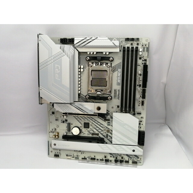 【中古】ASRock X870 Pro RS X870/AM5/ATX【川越クレアショッピングセンター】引き請ける継続期間１週