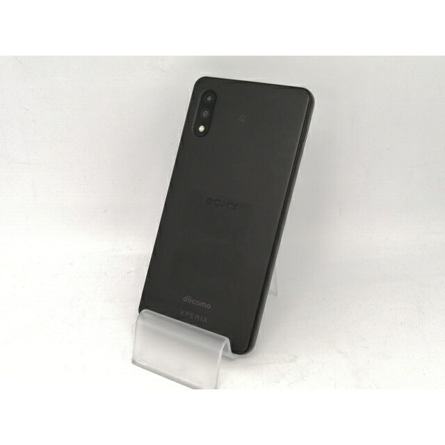 【中古】SONY docomo 【SIMロック解除済み】 Xperia Ace II ブラック 4GB 64GB SO-41B【川越クレアモール】保証期間１ヶ月【ランクA】