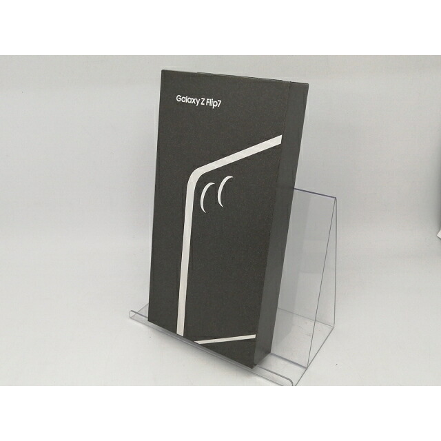 【未使用】SAMSUNG 国内版 【SIMフリー】 Galaxy Z Flip7 ジェットブラック 12GB 512GB SM-F766Q【川越クレアモール】保証期間３ヶ月