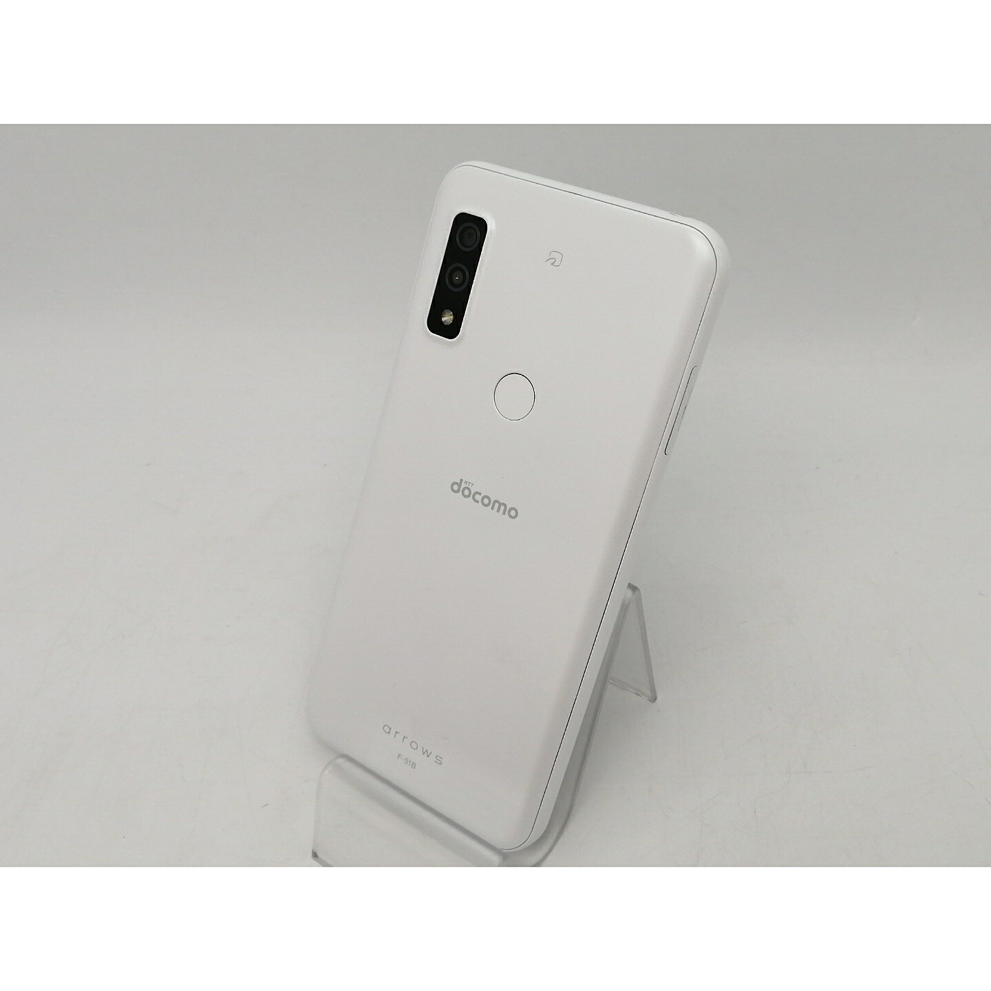【中古】Fujitsu docomo 【SIM無償性】 arrows We 白いこと 4GB 64GB F-51B【川越クレアショッピングセンター】引き受ける継続期間１ヶ月【序列付けるB】
