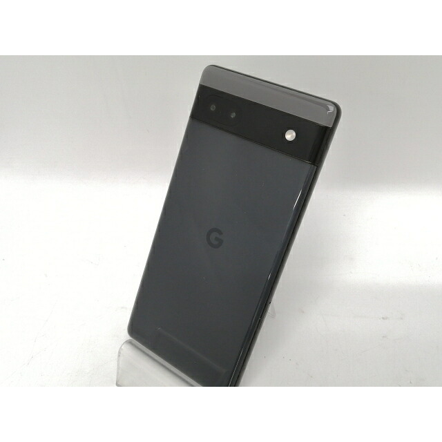 【中古】Google SoftBank 【SIM無償性】 Pixel 6a 濃灰色 6GB 128GB GB17L【川越クレアショッピングセンター】引き受ける継続期間１ヶ月【序列付けるB】