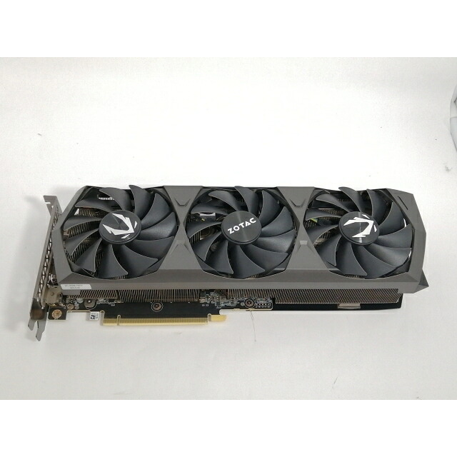 【中古】ZOTAC GeForce RTX 3070 Ti Trinity OC(ZT-A30710J-10P)RTX3070Ti/8GB(GDDR6X)【川越クレアモール】保証期間1週間