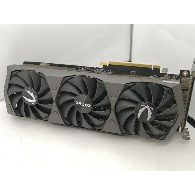 【中古】ZOTAC GeForce RTX 3070 Ti Trinity OC（ZT-A30710J-10P）RTX3070Ti/8GB(GDDR6X)【川越クレアモール】保証期間１週間