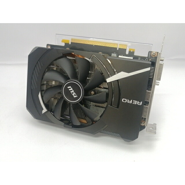 【中古】MSI GeForce GTX 1660 SUPER AERO ITX OC GTX1660Super/6GB(GDDR6)/PCI-E【川越クレアショッピングセンター】引き受ける継続期間１週
