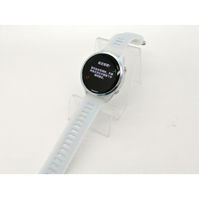 【中古】Garmin Forerunner 570 42粍 010-02970-31 [White/Cloud]【川越クレアショッピングセンター】引き請ける継続期間１ヶ月【序列付けるA】