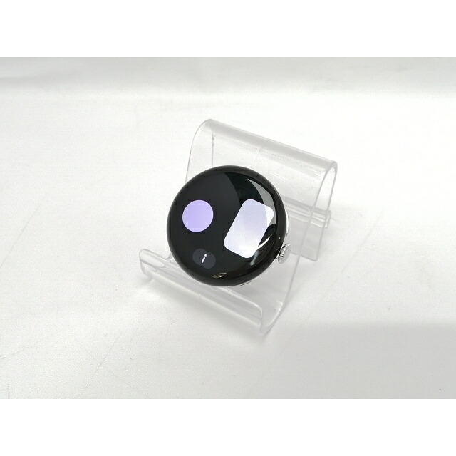 【中古】Google Pixel Watch4 Wi-Fiモデル 41mm Polished Silver アルミケース/Porcelain アクティブ バンド【川越クレアモール】保証期間1ヶ月【ランクA】|じゃんぱら店