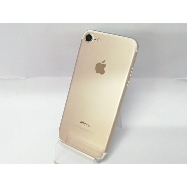 【中古】Apple SoftBank 【SIM鍵を掛ける取りけす済み】 iPhone 7 128GB ゴールド MNCM2J/A【川越クレアショッピングセンター】引き受ける継続期間１週【序列付けるC】