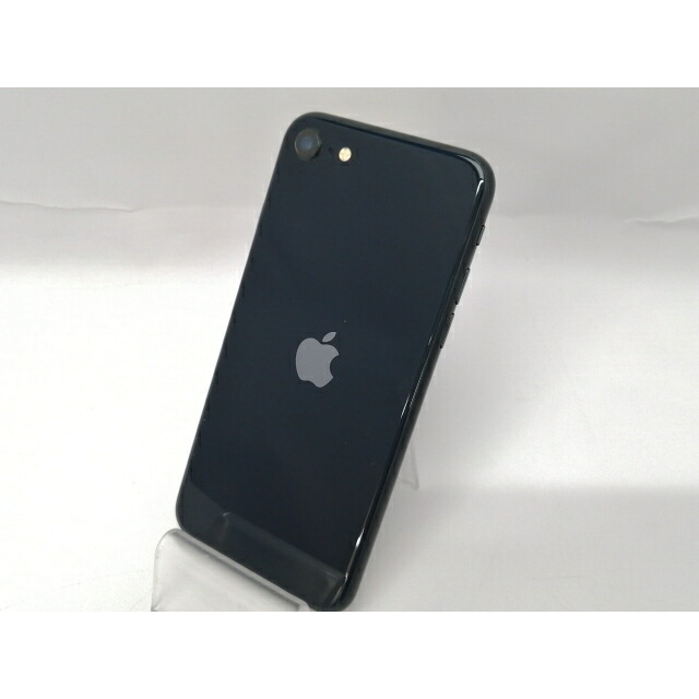 【中古】Apple au 【SIMフリー】 iPhone SE（第3世代） 64GB ミッドナイト MMYC3J/A【川越クレアモール】保証期間１ヶ月【ランクB】｜じゃんぱら店