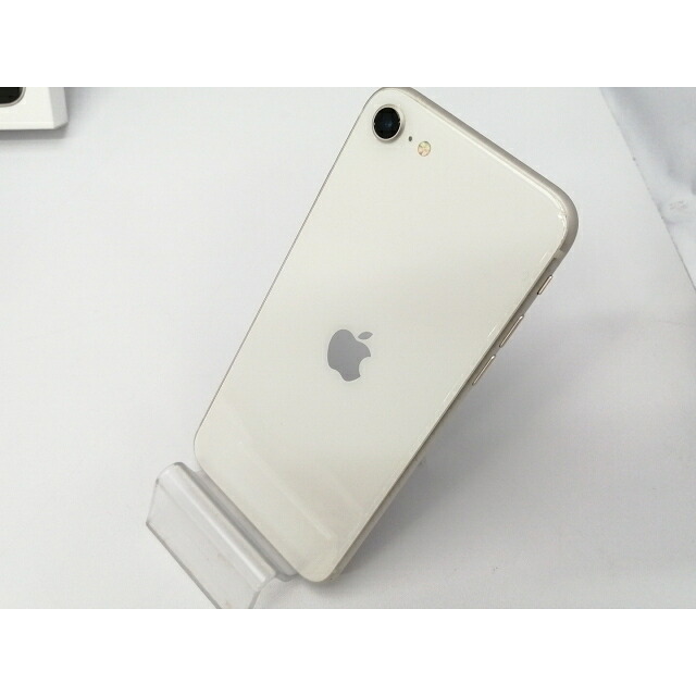 【中古】Apple au 【SIMフリー】 iPhone SE(第3世代) 64GB スターライト MMYD3J/A【川越クレアモール】保証期間1ヶ月【ランクC】|じゃんぱら店