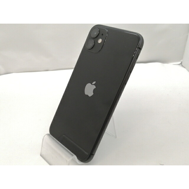 【中古】Apple docomo 【SIM鍵を掛ける取りけす済み】 iPhone 11 256GB 黒いこと MWM72J/A【川越クレアショッピングセンター】引きうける継続期間１ヶ月【位置づけるB】