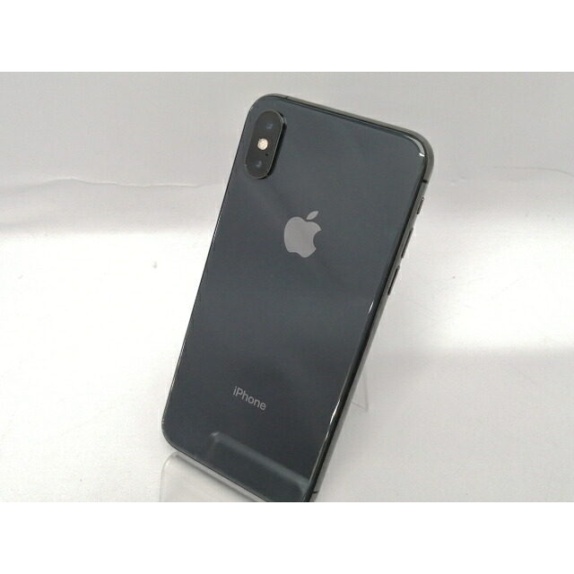 【中古】Apple au 【SIMロック解除済み】 iPhone XS 64GB スペースグレイ MTAW2J/A【川越クレアモール】保証期間１ヶ月【ランクC】｜じゃんぱら店
