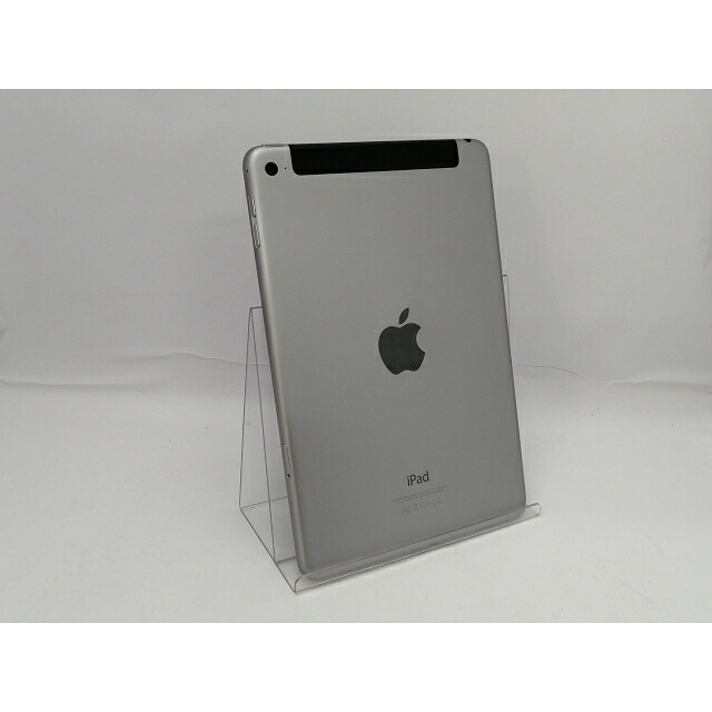 【中古】Apple au 【SIMロック解除済み】 iPad mini4(2015) 128GB スペースグレイ MK762J/A【川越クレアモール】保証期間1ヶ月【ランクC】|じゃんぱら店