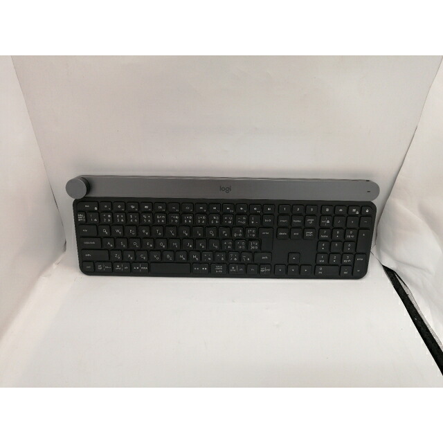 【中古】Logicool CRAFT KX1000s Multi-Device Wireless Keyboard [黒いこと]【川越クレアショッピングセンター】引き受ける継続期間１週