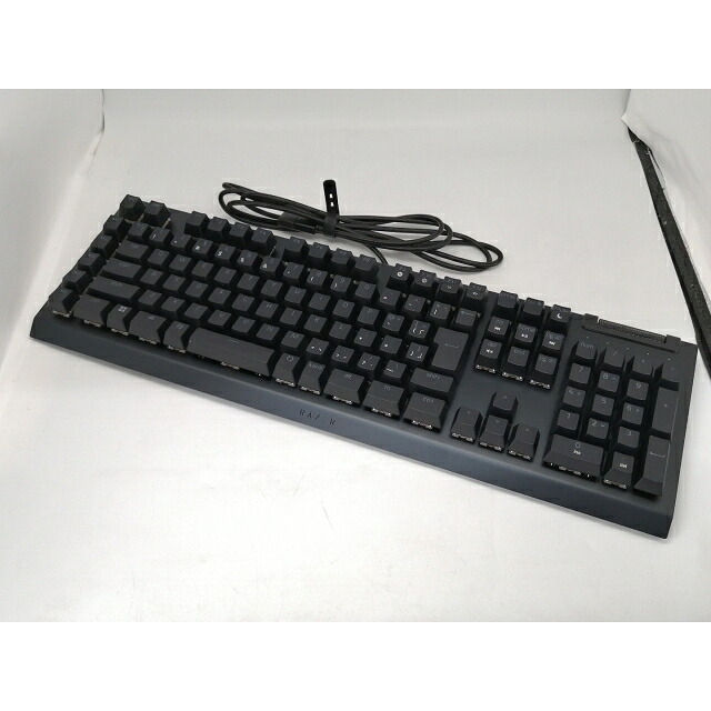【中古】Razer BlackWidow V4 X JP Yellow Switch RZ03-04703100-R3J1 [日本語割りつける]【川越クレアショッピングセンター】引き受ける継続期間１週