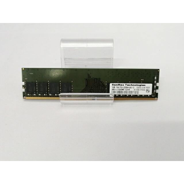 【中古】DDR4 16GB PC4-25600(DDR4-3200)【デスクトップPC用】【川越クレアモール】保証期間１週間｜じゃんぱら店 9,344円