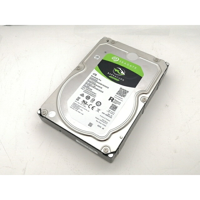 【中古】Seagate ST4000DM006 BarraCuda Pro 4TB/7200rpm/128MB/6Gbps【川越クレアモール】保証期間１週間