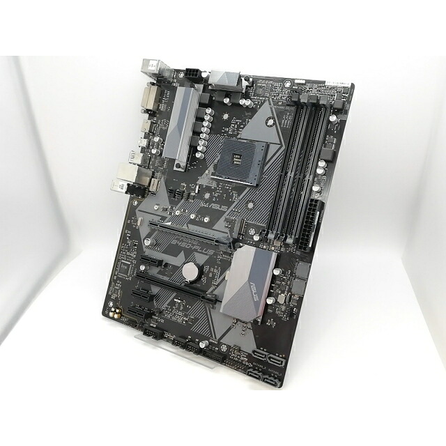 【中古】ASUS PRIME-B450-PLUS B450/AM4/ATX【高崎モンお盆】引きうける継続期間１週