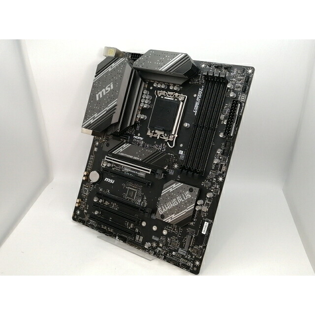 【中古】MSI B760 GAMING PLUS WIFI B760(DDR5)/LGA1700/ATX【高崎モントレー】保証期間１週間
