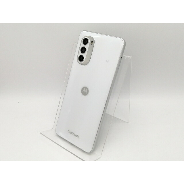 【中古】MOTOROLA 国内版 【SIM無償性】 moto g52j 5G パール白いこと 6GB 128GB PATM0001JP【高崎モンお盆】引き受ける継続期間１ヶ月【序列付けるB】