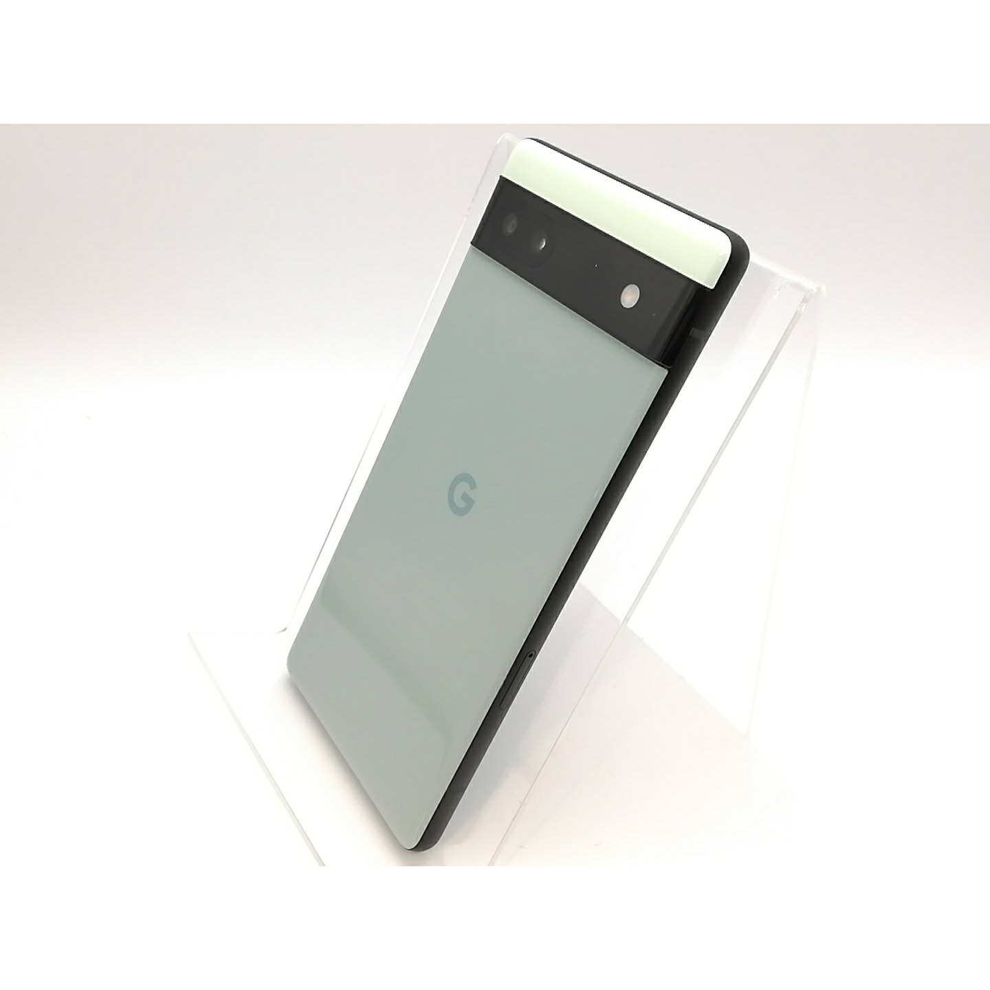 【中古】Google au 【SIMフリー】 Pixel 6a セージ 6GB 128GB GB17L【高崎モントレー】保証期間１ヶ月【ランクA】
