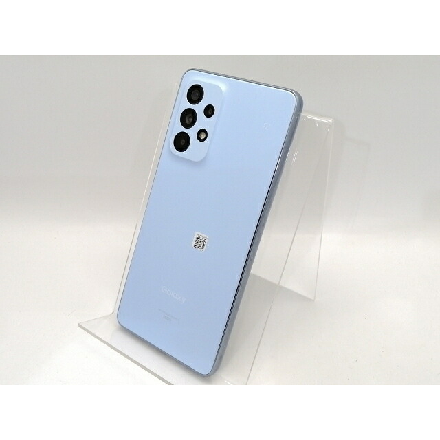 【中古】SAMSUNG au 【SIMフリー】 Galaxy A53 5G オーサムブルー 6GB 128GB SCG15【高崎モントレー】保証期間１ヶ月【ランクC】