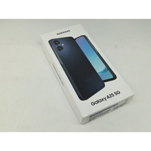 【未使用】SAMSUNG docomo 【SIMフリー】 Galaxy A25 5G ブラック 4GB 64GB SC-53F【高崎モントレー】保証期間３ヶ月｜じゃんぱら店