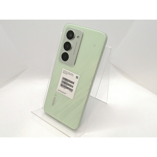 【未使用】Xiaomi SoftBank 【SIMフリー】 REDMI 15 5G リップルグリーン 4GB 128GB【高崎モントレー】保証期間3ヶ月|じゃんぱら店