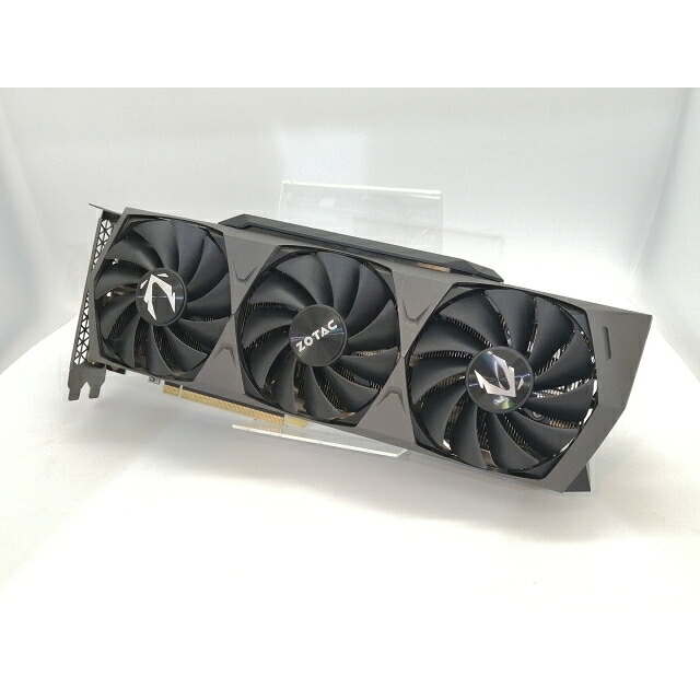 【中古】ZOTAC GeForce RTX 3070 Ti Trinity OC（ZT-A30710J-10P）RTX3070Ti/8GB(GDDR6X)【高崎モンお盆】引きうける継続期間１週