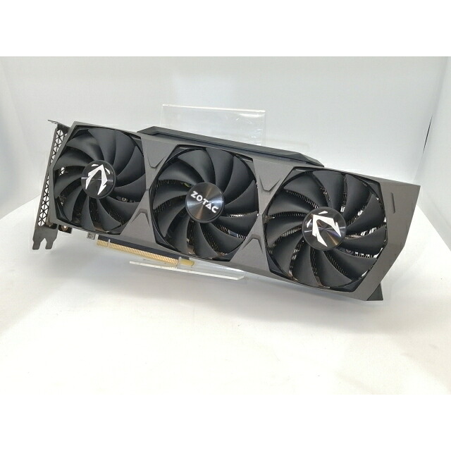 【中古】ZOTAC GeForce RTX 3070 Ti Trinity OC（ZT-A30710J-10P）RTX3070Ti/8GB(GDDR6X)【高崎モンお盆】引きうける継続期間１週