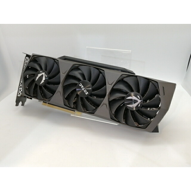 【中古】ZOTAC GeForce RTX 3070 Ti Trinity OC（ZT-A30710J-10P）RTX3070Ti/8GB(GDDR6X)【高崎モンお盆】引きうける継続期間１週