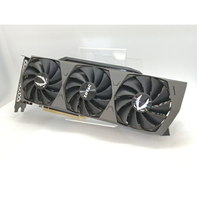 【中古】ZOTAC GeForce RTX 3070 Ti Trinity OC（ZT-A30710J-10P）RTX3070Ti/8GB(GDDR6X)【高崎モンお盆】引きうける継続期間１週