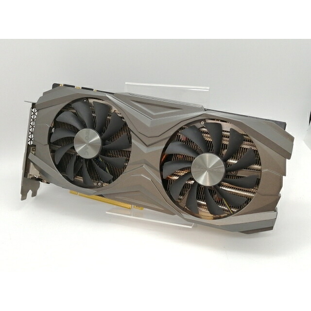 【中古】ZOTAC GeForce GTX 1070 Ti AMP Edition(ZT-P10710C-10P) GTX1070Ti/8GB(GDDR5)/PCI-E【高崎モントレー】保証期間１週間 12,464円