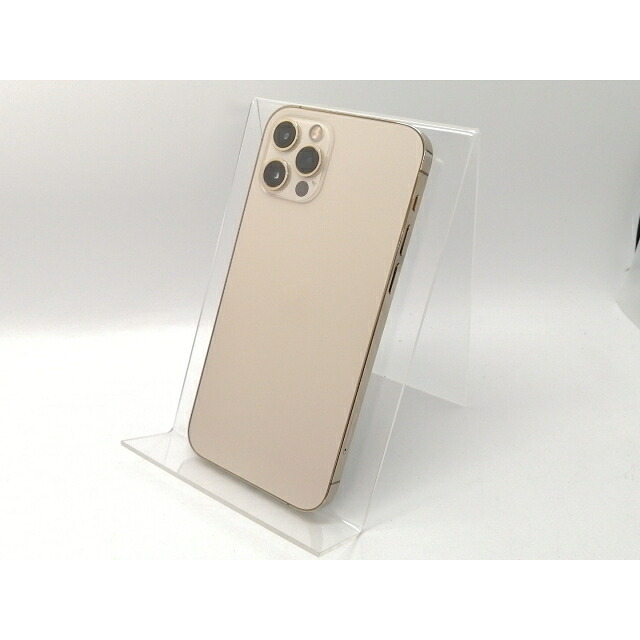 【中古】Apple docomo 【SIMロック解除済み】 iPhone 12 Pro 256GB ゴールド MGMC3J/A【高崎モントレー】保証期間１ヶ月【ランクB】｜じゃんぱら店