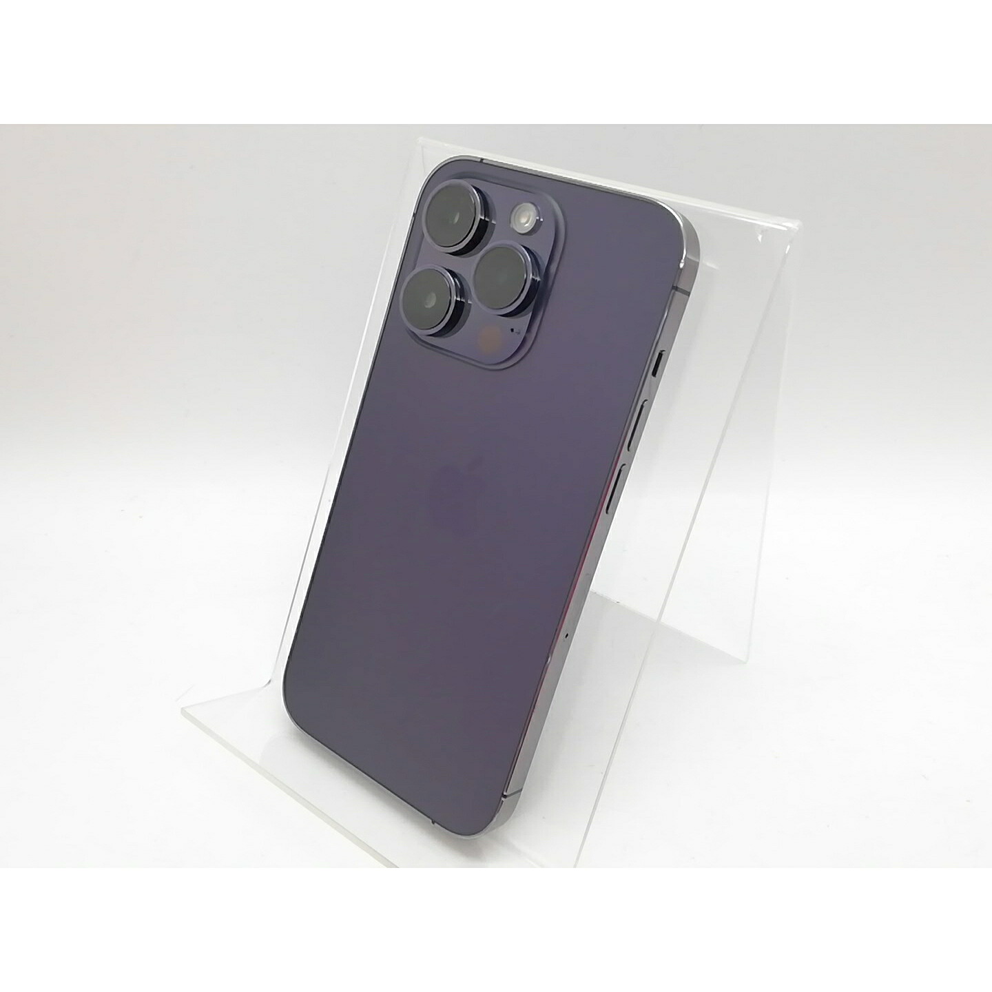 【中古】Apple 国内版 【SIMフリー】 iPhone 14 Pro 256GB ディープパープル MQ1E3J/A【高崎モントレー】保証期間１ヶ月【ランクC】