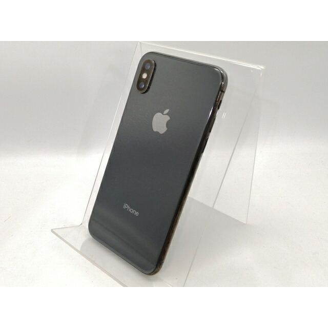 【中古】Apple docomo 【SIM鍵を掛ける取りけす済み】 iPhone X 256GB あき場所薄墨色 MQC12J/A【高崎モンお盆】引き受ける継続期間１ヶ月【序列付けるC】