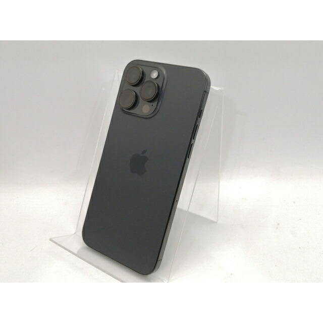 【中古】Apple 国内版 【SIM無償性】 iPhone 15 Pro Max 512GB 黒いことチタニウム MU6U3J/A【高崎モン御盆】引き受ける継続期間１ヶ月【価値づけるB】