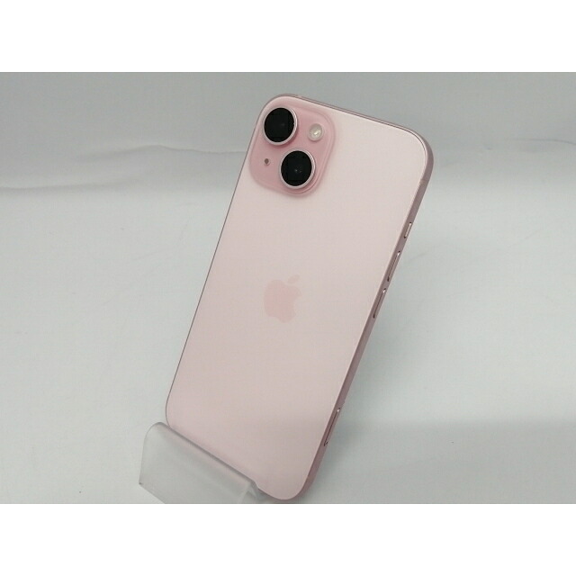【中古】Apple docomo 【SIMフリー】 iPhone 15 128GB ピンク MTMJ3J/A【高崎モントレー】保証期間１ヶ月【ランクA】｜じゃんぱら店