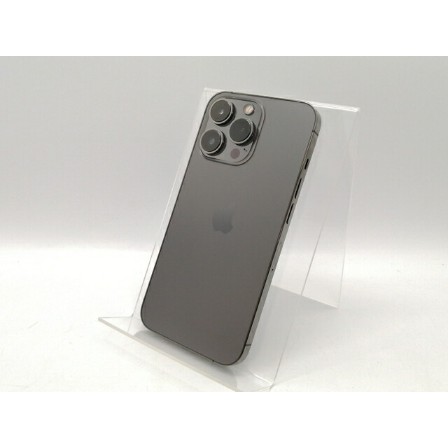 【中古】Apple SoftBank 【SIMフリー】 iPhone 13 Pro 256GB グラファイト MLUN3J/A【高崎モントレー】保証期間１ヶ月【ランクC】