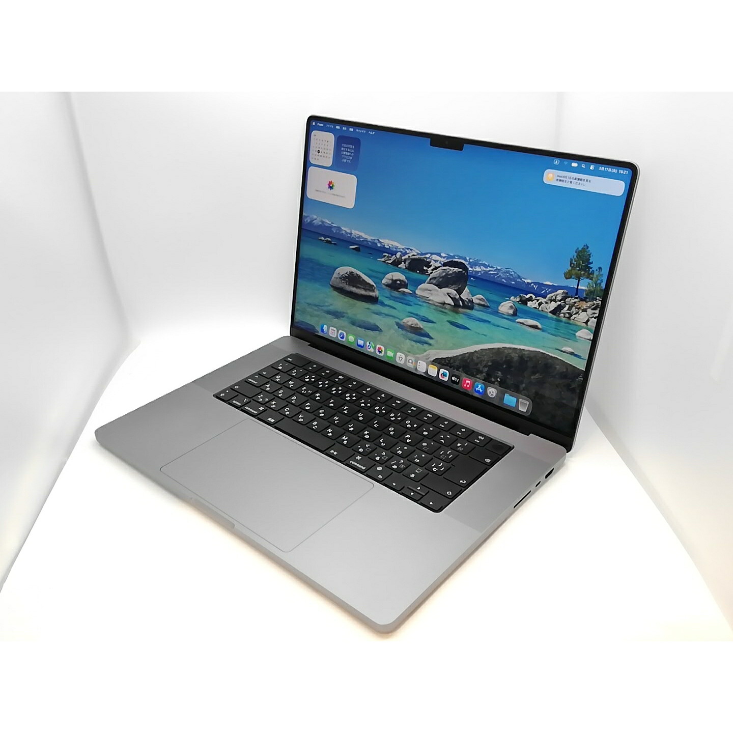 【中古】Apple MacBook Pro 16インチ M1 Pro(CPU:10C/GPU:16C) 16GB/512GB スペースグレイ MK183J/A (16インチ, 2021)【高崎モントレー】保証期間１ヶ月【ランクA】