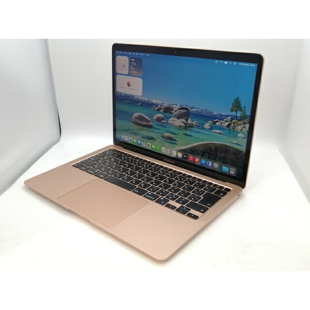 【中古】Apple MacBook Air 13in M1(中央処理装置:8C/GPU:7C) 8GB/256GB ゴールド MGND3J/A (M1・2020)【高崎モンお盆】引き請ける継続期間１ヶ月【位置付けるB】 パソコン-ノートPC-パソコン・周辺機器