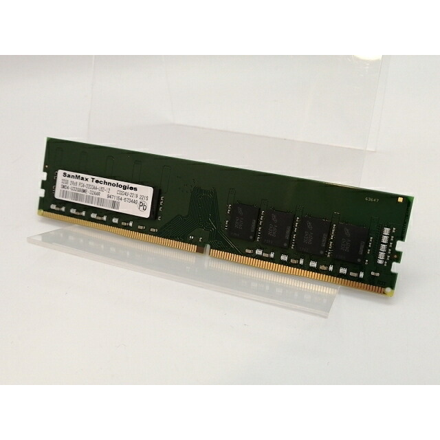 【中古】DDR4 32GB PC4-25600(DDR4-3200)【デスクトップPC用】 【高崎モントレー】保証期間１週間