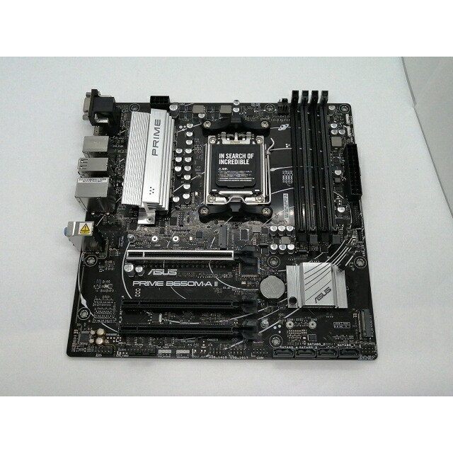 【中古】ASUS PRIME B650M-A II-CSM B650/AM5/MicroATX【大須アメ横】保証期間1週間|じゃんぱら店