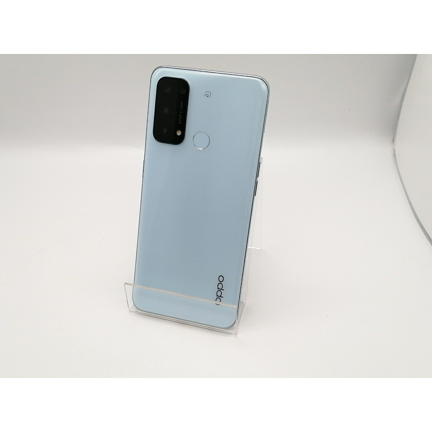 【中古】Oppo ymobile 【SIM無償性】 OPPO Reno5 A eSIM相応う版 内燃機関青み 6GB 128GB A103OP【大須アメ横】引き受ける継続期間１ヶ月【序列付けるB】