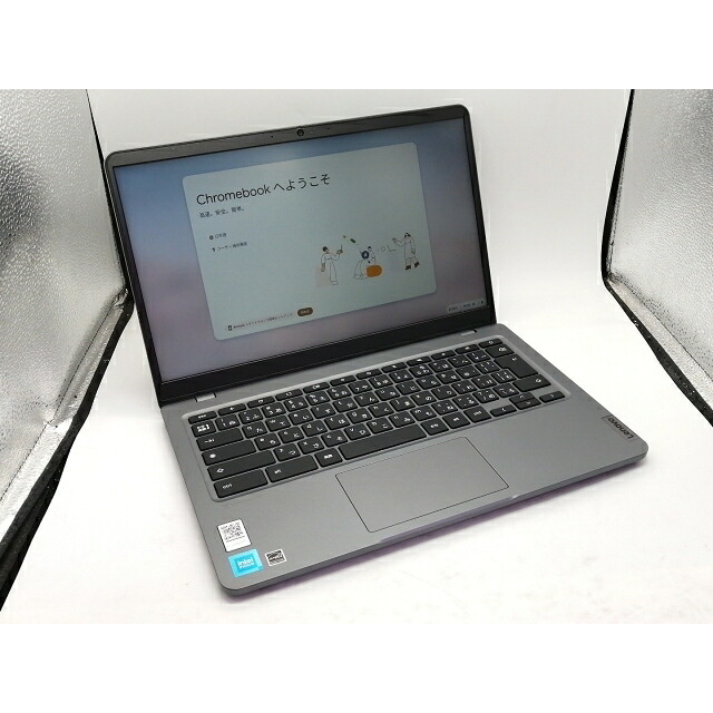 【中古】Lenovo Lenovo 14e Chromebook Gen 3 SoftBank グレー 【Intel N100 4G 64G WiFi 14LCD(1920×1080)】【大須アメ横】保証期間１ヶ月【ランクA】