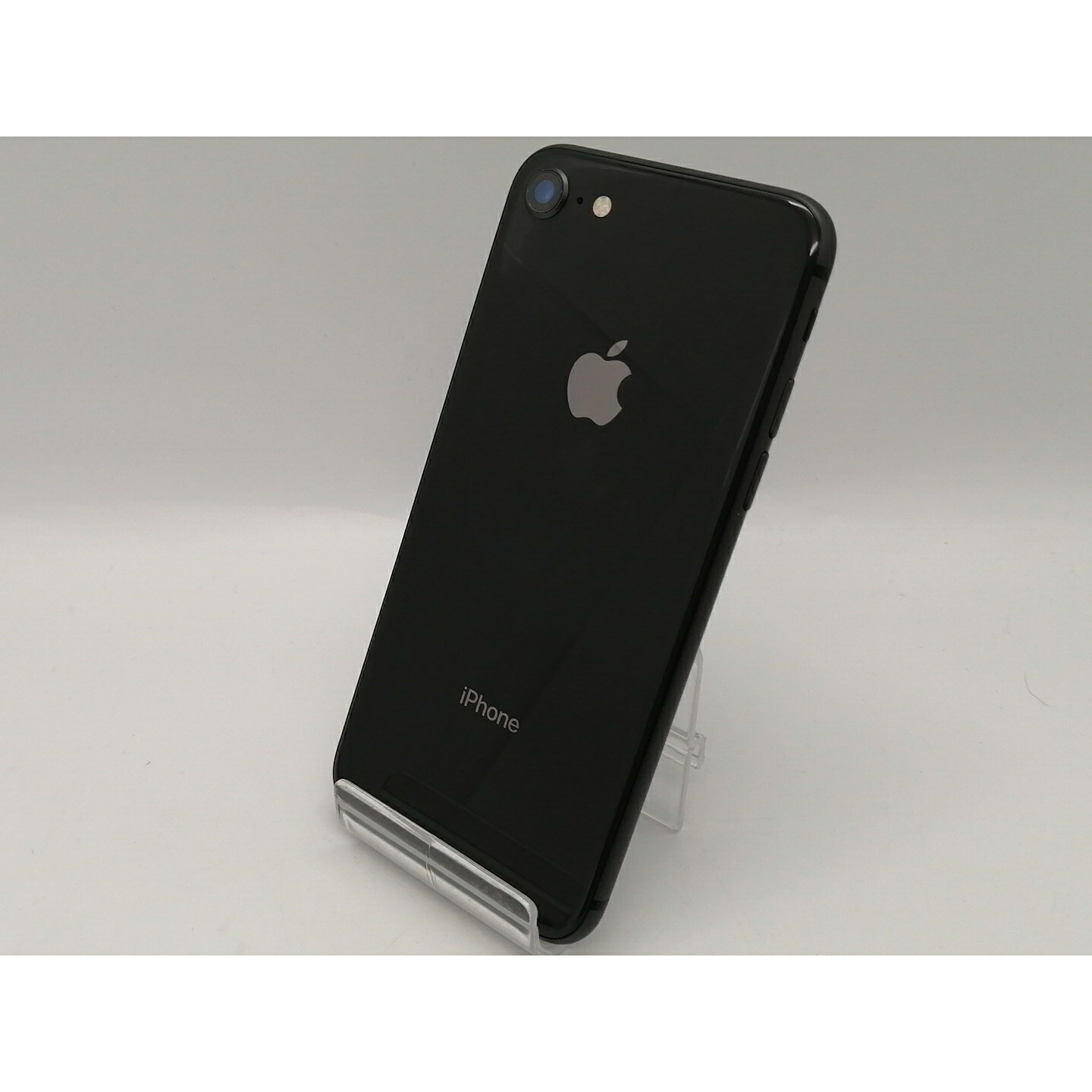 【中古】Apple au 【SIM鍵を掛ける取り消す済み】 iPhone 8 64GB 空白文字薄墨色 MQ782J/A【大須アメ横】引き受ける継続期間１ヶ月【価値づけるB】