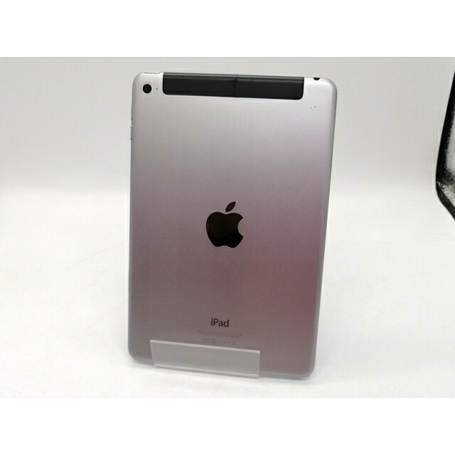 【中古】Apple au 【SIM鍵を掛ける取り消す済み】 iPad mini4（2015） 128GB あき場所薄墨色 MK762J/A【大須アメ横】引きうける継続期間１週【序列付けるC】 タブレットPC本体-スマートフォン・タブレット